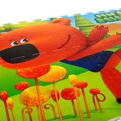 Играем вместе / Giochiamo insieme / Tappetino puzzle "MiMiMishki"