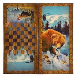 GamesDealer / Backgammon + dames Smolensk "Ours" grand