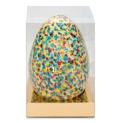 Chocolate curly white abstract decor