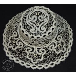 Елецкие кружева / Yelets lace / Women's lace hat
