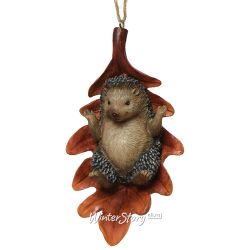 Kaemingk / Noel ağacı oyuncak Kirpi Matti - Orman Maceraları 12 cm, kolye