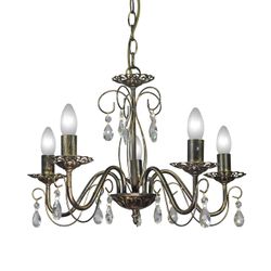ПЕТРАСВЕТ / PETRASVET / Pendant chandelier S8067-5, 5xE14 max. 60W
