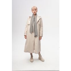 Оренбургский Пуховый Платок / Openwork downy tippet, color gray