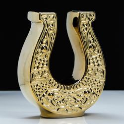 Керамика ручной работы / Piggy bank "Horseshoe" 21 cm