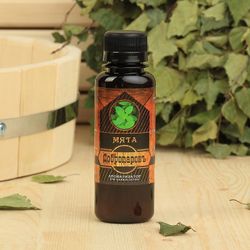 Добропаровъ / Aromatic mixture for bath and bath "Mint", natural, 100 ml / 3 pieces