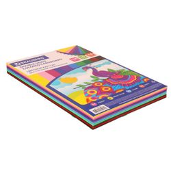 BRAUBERG / Color cardboard double-sided A4 100 sheets