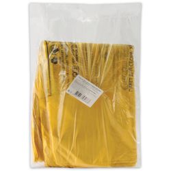AQUICOMP / Medical trash bags, class B (yellow), 30 l, 50x60 cm, 15 microns, in a pack 50 pcs.