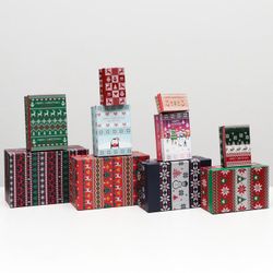 Сималенд / Set of boxes 10in1 "Knitted"