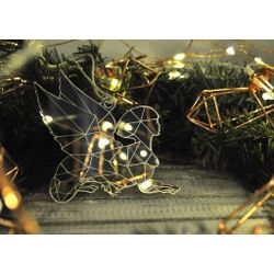 Ленивые Бобры / Lazy Beavers / Mirror Christmas tree toy "Sphinx"
