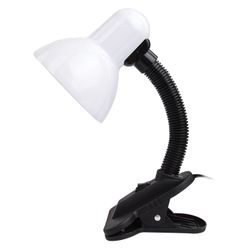 SONNEN / Table lamp OU-108, on a clothespin, E27 base, white