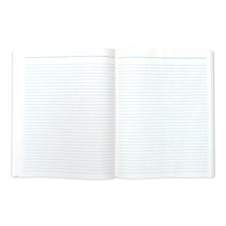 Accounting book 80 sheets, A4 210-265 mm BRAUBERG, line, hard cover of cardboard, glossy film, block offset
