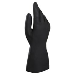 MAPA / Latex gloves Alto Plus 260, cotton dusting, size 7 (S), black