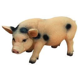 Ремеко / Decorative figure "Pig" (with spots), L47 W14 H24 cm