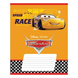 HATBER / Notizbuch 12 Bl., Käfig, Papphülle, "Cars-DISNEY" / 20 Stk.