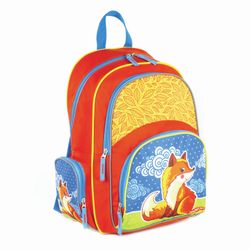 Zaino PIFAGOR + per bambine della scuola primaria, "Fox", 40x30x15 cm