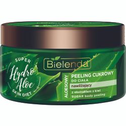 Moisturizing sugar body scrub , Aloe SKIN Hydro SUPER DIET Aloe, 350ml