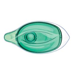 Water-cleaning jug , 4 litres, with interchangeable cassette, green