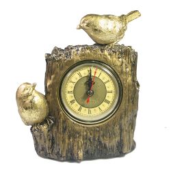 Ремеко / Kompositionszeit "Zwei Vögel" (gold) L14W9H20