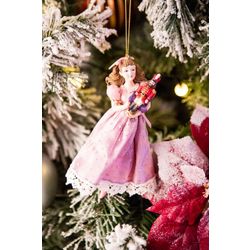 Kurts Adler / Clara con l'ornamento di Natale Schiaccianoci, 17,5 cm