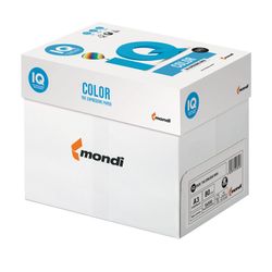 IQ COLOR / Paper LARGE SIZE (297x420 mm), A3, 80 gsm, 500 sheets, intensive, light blue