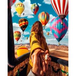 Опт-картина / Pittura con numeri 40x50 Seguimi