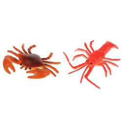 Играем вместе / Let's play together / Set of toys from plastisol "Sea inhabitants"