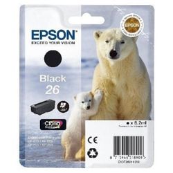 EPSON / Inkjet cartridge Epson T2601 C13T26014012 black for Epson XP-600/700/800