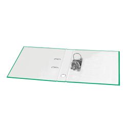 Folder-Registrar STAFF "Manager," with PVC coating, 70 mm, without bracket, green