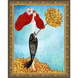 Опт-картина / 钻石马赛克20x30女孩