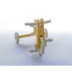 Toy Christmas tree "Children's bike" 290-3 Classic