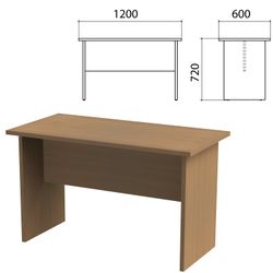 Etud table, 1200 x600 x720 mm, Ontario nut