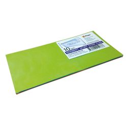 The envelope C65 (114х229 mm), RAINBOW, 5 colors, tear strip, 120 g/m2, SET of 10 PCs, Euro slot