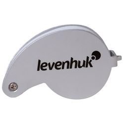 LEVENHUK Zeno magnifier Gem M5, X40 magnification, lens diameter 25 mm, illuminated, foldable, metal