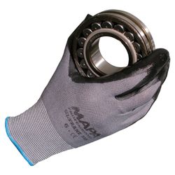 MAPA / Textile gloves Ultrane 553, nitrile coating (doused), size 10 (XL), black