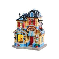 Bánh kẹo 'Cuộn quế', gốm sứ, 18x14x12 cm, LEMAX