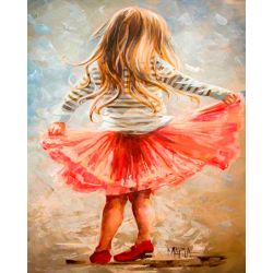 Опт-картина / Pintura por números 40x50 Fashionista