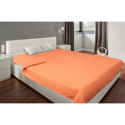 Этель / Duvet cover "basic" 220 * 215 ± 3cm, màu hồng đào, sọc satin, 135 g / m2