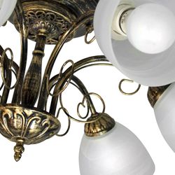 ПЕТРАСВЕТ / PETRASVET / Ceiling chandelier S2427-6, 6xE27 max. 60W