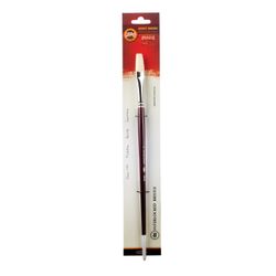 Brush art KOH-I-NOOR bristles, flat No. 8, long handle, blister
