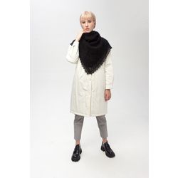 Оренбургский Пуховый Платок / Downy shawl, color black