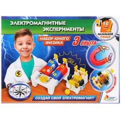 Играем вместе / Giochiamo insieme / Set gioco "Esperimenti elettromagnetici"