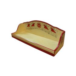 Беломорские узоры / Shelf wooden "Mezenskaya Rospis"
