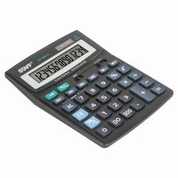 Desktop calculator STAFF STF-888-14 (200x150 mm), 14 digits, dual power supply