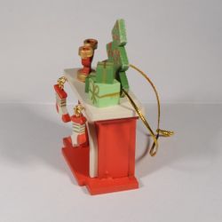 Игрушка елочная "Камин" 3020 S Tree