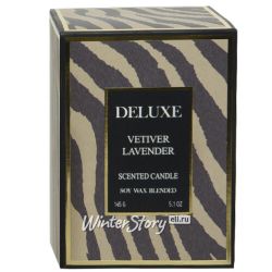 Kaemingk / Scented candle in a glass Deluxe Edition - Lavender and Vetiver 8 cm