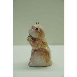 Ярославская майолика / Christmas tree toy "Beaver"