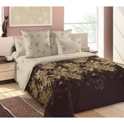 ВладЛен / VladLen / Biancheria da letto in percalle "Filo d'oro"