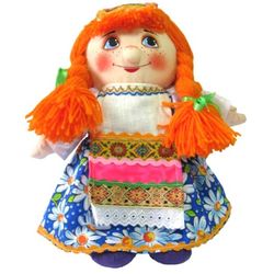 Мастерская подарков / Gift workshop / Textile doll "Nastyusha"