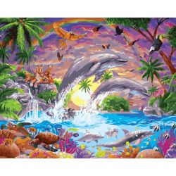 Опт-картина / Pintura por números 40x50 Mundo Animal
