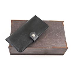 Gift set "Clutch button mini machined edges+ carton wood"